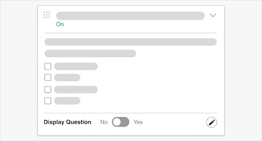 Culinary Agents - How-to Turn On/Off Screening Questions